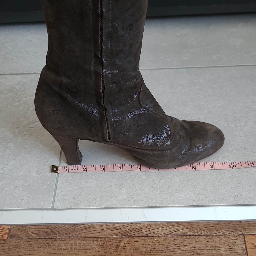 French Connection Suede Boots - Picture 8 of 12
